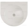 Lavabo Duravit Architec H70 57,5 cm, pour montage avec siphon encastré - vue détaillée