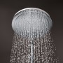 hansgrohe Croma Brausesystem 280, 1 Strahlart mit Ecostat S und Duschkopf 110 Vario - technische Ansicht