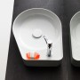 Vasque LAUFEN Val 50 x 40 cm en céramique de saphir sans trou de robinet, sans trop-plein