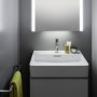 Lavabo encastrable LAUFEN Val 60 x 42 cm avec 1 trou de robinet, avec trop-plein - vue technique