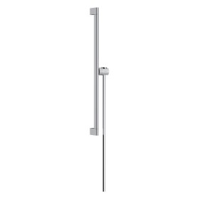 Astina doccia hansgrohe Unica S Puro 65 cm con supporto doccia Easy Slide e flessibile doccia 160 cm