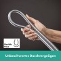 hansgrohe Unica S Puro Brausenstange 65 cm mit Easy Slide Duschkopfhalter und Duschschlauch 160 cm - technische Ansicht
