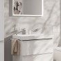 Mitigeur de lavabo monocommande hansgrohe Tecturis E 80 CoolStart économiseur d'eau+ sans bonde - vue détaillée