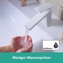 Mitigeur de lavabo monocommande hansgrohe Tecturis E 80 CoolStart économiseur d'eau+ sans bonde