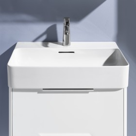 Lavabo LAUFEN Val, ad incasso 60 x 42 cm con 1 foro per rubinetto, con troppo pieno
