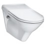 Vaso WC sospeso LAUFEN Libertyline con scarico a pavimento