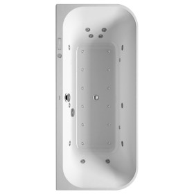 Duravit Happy D.2 Plus Baignoire balnéo 180 x 80 cm encastrée avec système Combi