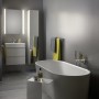 Lavabo LAUFEN Val, ad incasso 60 x 42 cm con 1 foro per rubinetto, con troppo pieno - vista dettagliata