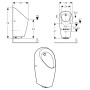 Geberit Selva Urinal - Detailansicht