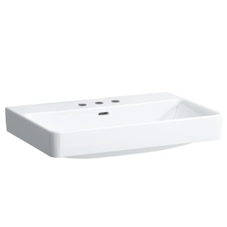 Vasque LAUFEN PRO S 70 cm avec 3 trous de robinet et trop-plein
