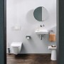 Lavabo LAUFEN MEDA 45 x 35 cm, sans trou de robinet avec trop-plein - vue détaillée