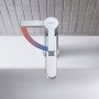 Duravit B.2 Einhebel-Waschtischmischer S FreshStart und MinusFlow, ohne Zugstangen-Ablaufgarnitur