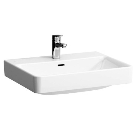 Lavabo LAUFEN PRO S Clinic 55 x 46,5 cm avec 1 trou de robinet, sans trop-plein