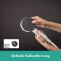 hansgrohe Pulsify S Puro Duschsystem 260 1 Strahlart, mit Ecostat Fine und Duschkopf 3 Strahlarten - technische Ansicht