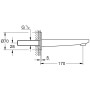 GROHE Lineare Neu Wanneneinlauf - Detailansicht