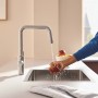 Rubinetto monocomando per lavello GROHE Blue Pure Start con funzione di filtraggio - vista tecnica