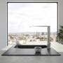 Rubinetto monocomando per cucina Villeroy & Boch Finera Square - vista dettagliata