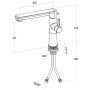 Rubinetto monocomando da cucina Villeroy & Boch Sorano Sky