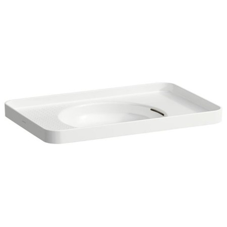 LAUFEN Val Lavabo encastré 55 x 36 cm sans trou de robinet, avec trop-plein