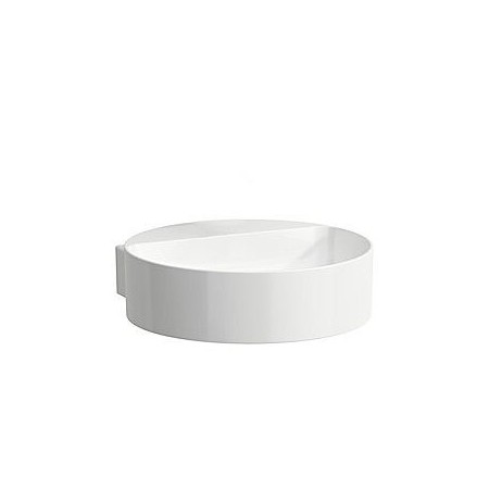 Lavabo encastrable mural LAUFEN Val 40 x 42,5 cm sans trou de robinet, sans trop-plein