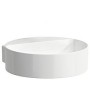 Lavabo mural encastré LAUFEN Val 40 x 42,5 cm sans trou de robinet, sans trop-plein