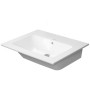 Duravit ME par Starck Meuble vasque 63 cm sans trou de robinet