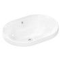 hansgrohe Xuniva U Vasque encastrée 55 x 40 cm, avec trop-plein - vue détaillée