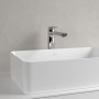 Villeroy & Boch Collaro Lavabo d'appoggio 56 cm quadrato senza troppo pieno, senza foro per rubinetto - immagine prodotto