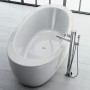 LAUFEN Alessi Badewanne freistehend 204 x 102 cm - Produktansicht