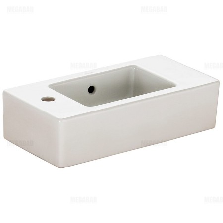 Lavabo Duravit Vero 50 cm Trou de robinet à gauche
