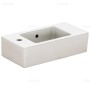 Lavabo Duravit Vero 50 cm Trou de robinet à gauche