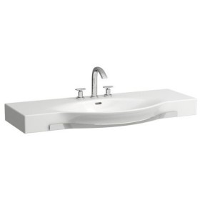 Vasque LAUFEN Palace 120 cm avec trop-plein et 3 trous de robinet