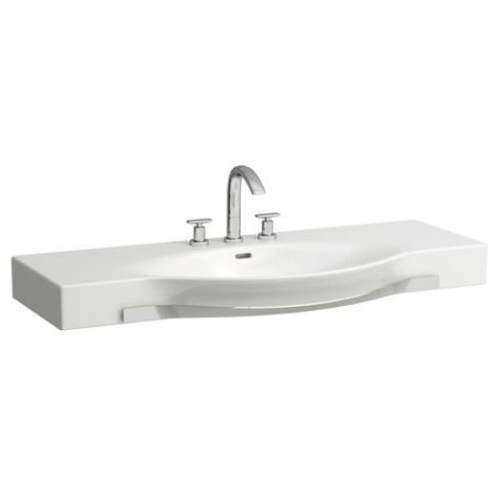 Vasque LAUFEN Palace 120 cm avec trop-plein et 3 trous de robinet