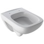 Geberit Renova Compact Quadrato WC a parete, scarico a pavimento