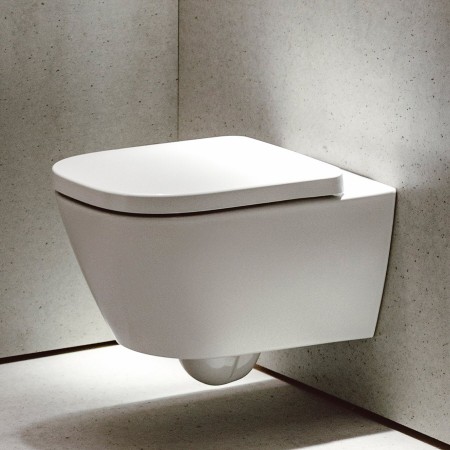 LAUFEN MEDA WC sospeso compatto, a scarico orizzontale