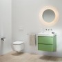LAUFEN MEDA WC sospeso compatto, a scarico orizzontale - vista dettagliata