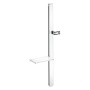 Barra doccia Duravit 80 cm, con mensola