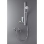Barra doccia Duravit 80 cm, con mensola - vista tecnica