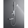 Barra doccia Duravit 80 cm, con mensola