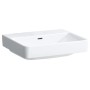 Lavabo LAUFEN PRO S 55 cm sans trou de robinet, avec trop-plein