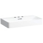 Lavabo encastrable LAUFEN Val 75 x 42 cm avec 3 trous de robinet, avec trop-plein