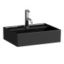 Évier de lavabo LAUFEN Kartell 45 x 34 cm, avec 3 trous de robinet, avec trop-plein