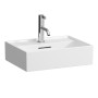 Vasque à mains LAUFEN Kartell 45 x 34 cm, avec 3 trous de robinet, avec trop-plein