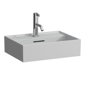 Vasque à main LAUFEN Kartell 45 x 34 cm, avec 3 trous de robinet, avec trop-plein