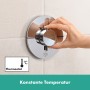 Termostato incasso hansgrohe ShowerSelect Comfort S per 1 consumatore e 1 uscita aggiuntiva