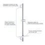 Astina doccia GROHE Vitalio SmartActive 60 cm - vista dettagliata