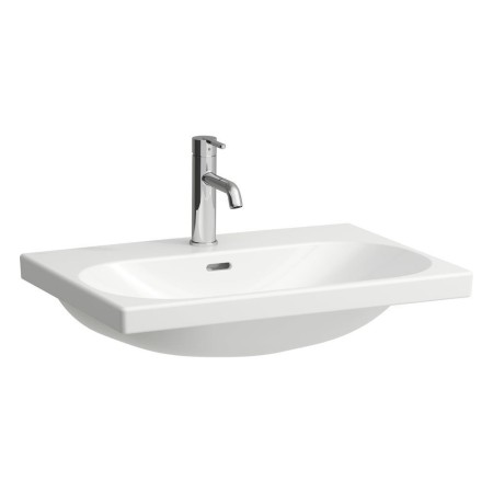 Vasque à poser LAUFEN LUA 65 x 46 cm 1 trou de robinet, avec trop-plein
