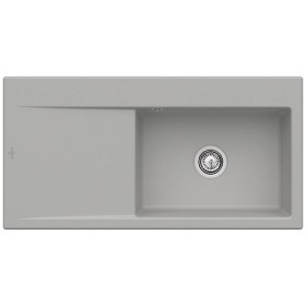 Villeroy & Boch Subway Style 60 Einbauspüle, Ablaufgarnitur mit Handbetätigung, Becken rechts