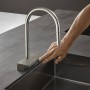 hansgrohe Aquno Select M81 Miscelatore monocomando per cucina 170, doccetta estraibile, 3 getti - vista dettagliata
