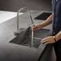 hansgrohe Aquno Select M81 Miscelatore monocomando per cucina 170, doccetta estraibile, 3 getti - vista dettagliata